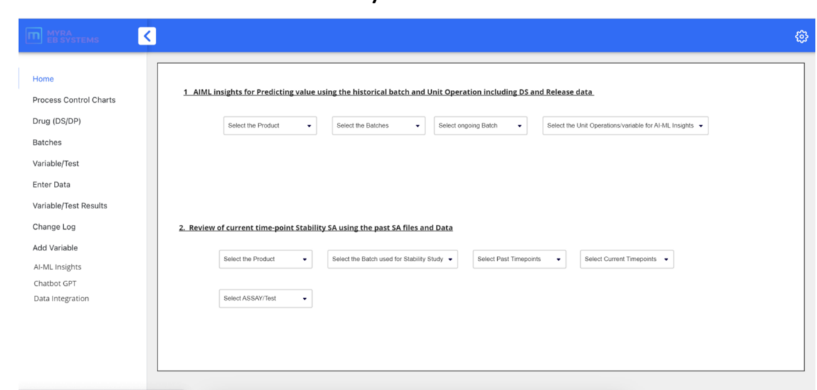 Assay review results screen